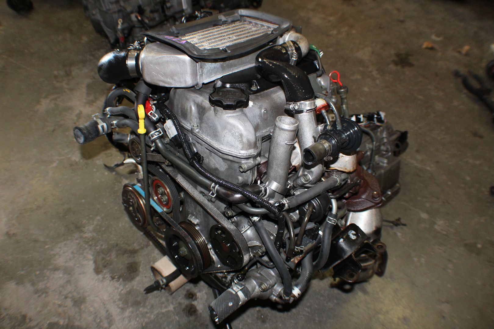 JDM Suzuki K6A 650cc Turbo Engine + Automatic Transmission Wire Motor